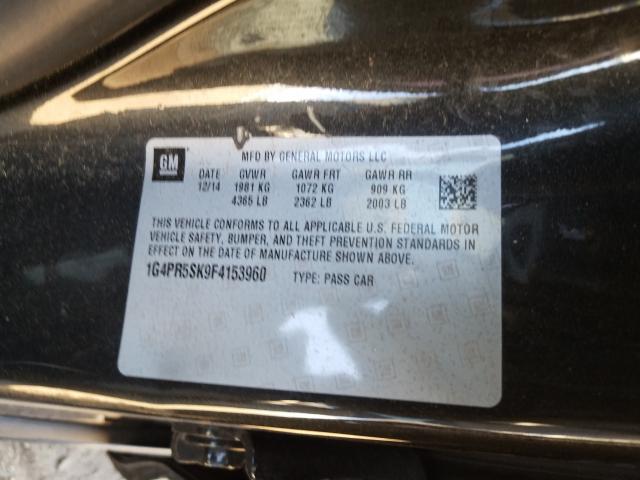 2015 BUICK VERANO CON 1G4PR5SK9F4153960