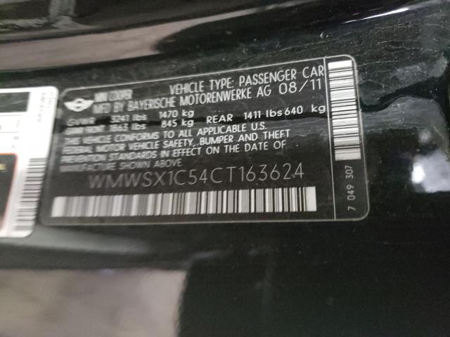 2012 MINI COOPER COU WMWSX1C54CT163624