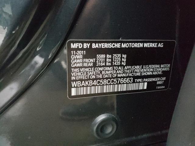 2012 BMW 740 LI WBAKB4C58CC576663