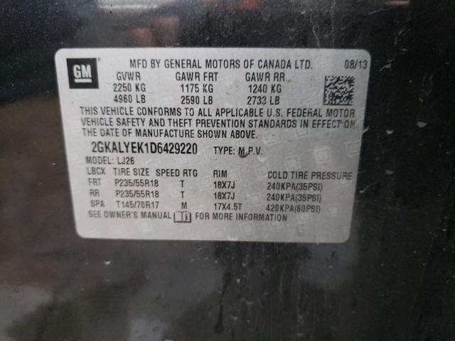 2013 GMC TERRAIN DE 2GKALYEK1D6429220