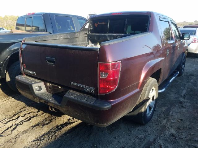 2010 HONDA RIDGELINE 5FPYK1F22AB006887
