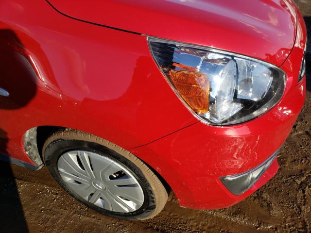 2019 MITSUBISHI MIRAGE ES ML32A3HJ9KH014815