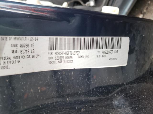 2015 FIAT 500 SPORT - 3C3CFFHH9FT619737
