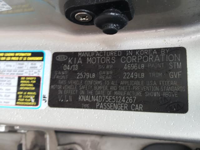 2014 KIA CADENZA PR KNALN4D75E5124267