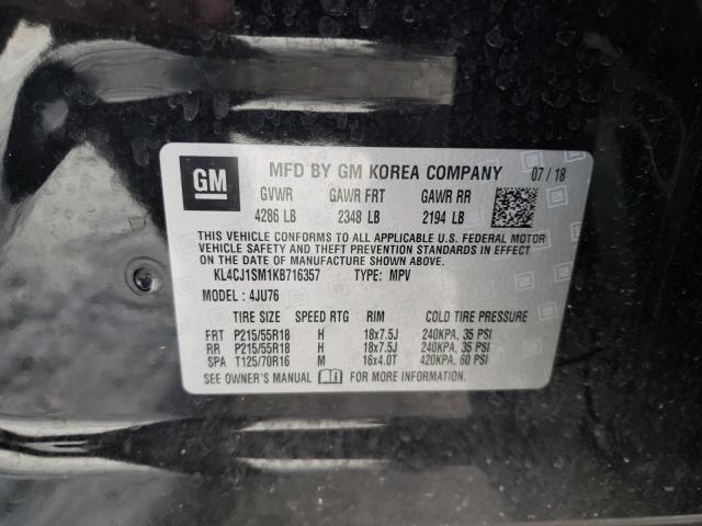2019 BUICK ENCORE SPO KL4CJ1SM1KB716357