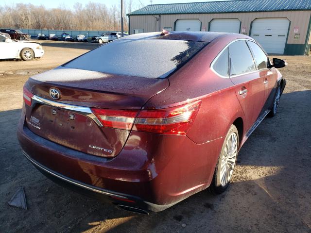 2016 TOYOTA AVALON XLE 4T1BK1EB6GU222219