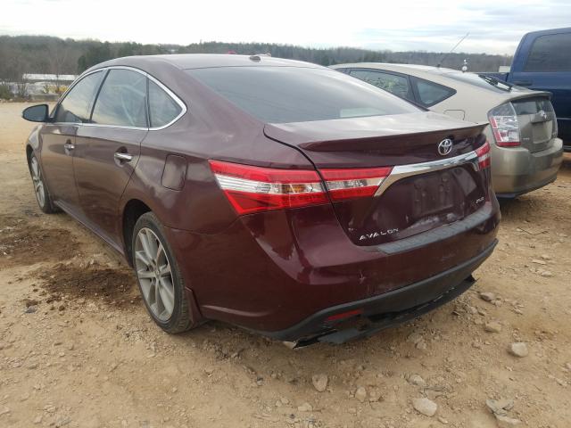 2014 TOYOTA AVALON BAS 4T1BK1EB6EU113613