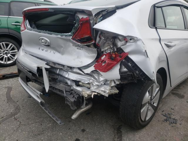 2018 HYUNDAI IONIQ BLUE KMHC65LC9JU064462