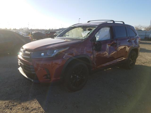 2019 TOYOTA HIGHLANDER - 5TDKZRFH3KS331011