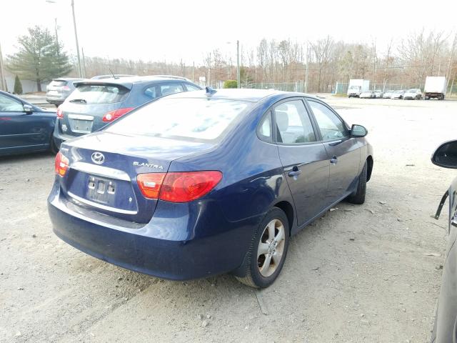2010 HYUNDAI ELANTRA KMHDU4AD2AU047857
