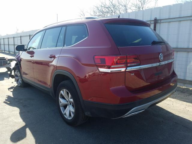 2019 VOLKSWAGEN ATLAS SE 1V2WR2CA0KC577787