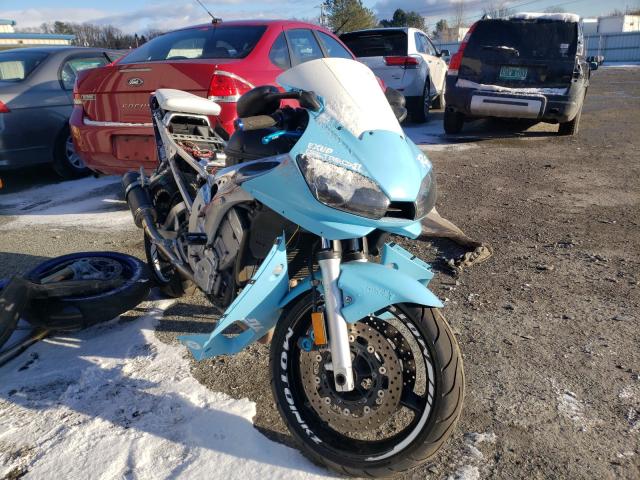 Salvage cars for sale from Copart Albany, NY: 2002 Yamaha YZFR6 L