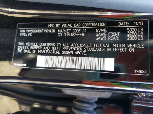 2015 VOLVO S80 PREMIE YV1902MB6F1181438