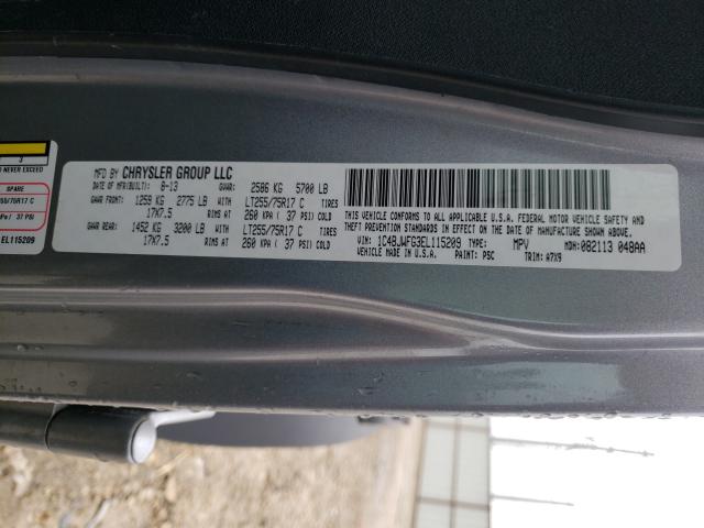 2014 JEEP WRANGLER 1C4BJWFG3EL115209