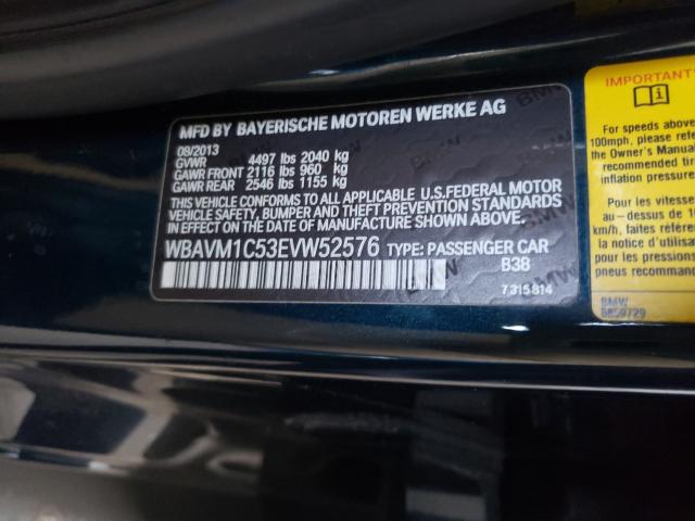 2014 BMW X1 WBAVM1C53EVW52576