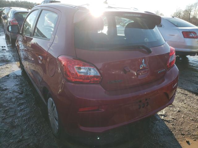 2019 MITSUBISHI MIRAGE ES ML32A3HJ9KH014815
