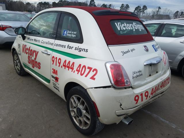 2013 FIAT 500 3C3CFFDR3DT737245