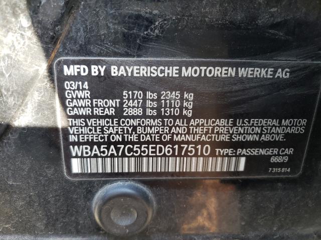 2014 BMW 528 XI WBA5A7C55ED617510