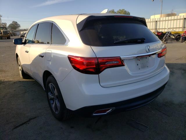 2014 ACURA MDX 5FRYD4H28EB008598