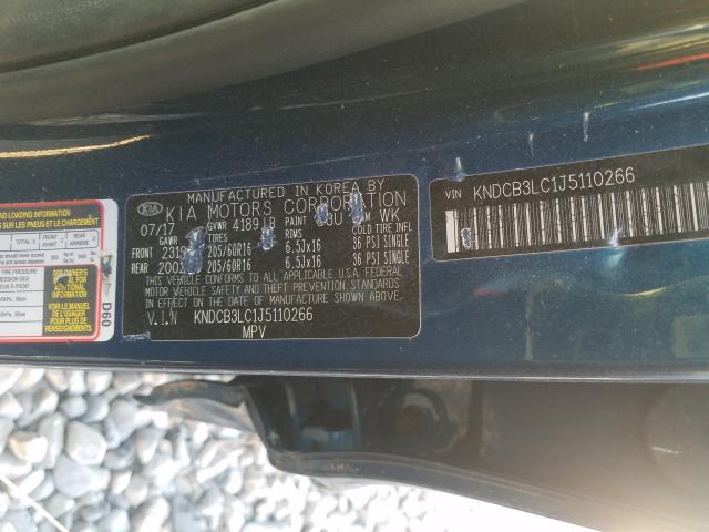 2018 KIA NIRO FE KNDCB3LC1J5110266