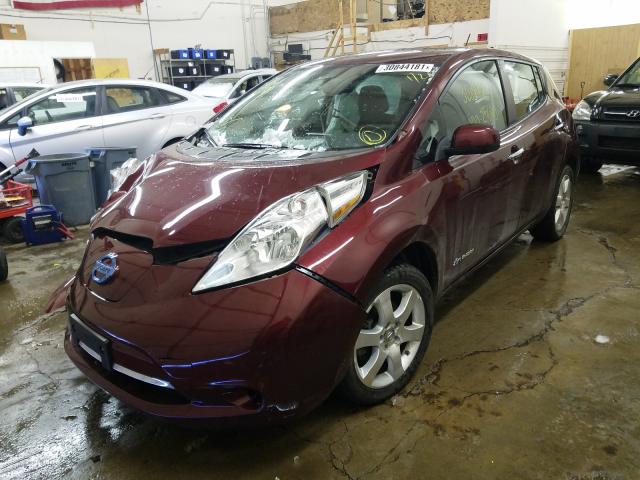 2016 NISSAN LEAF SV 1N4BZ0CP4GC300128