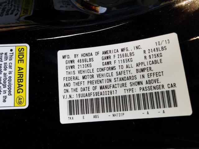 2014 ACURA TL TECH 19UUA8F59EA002817