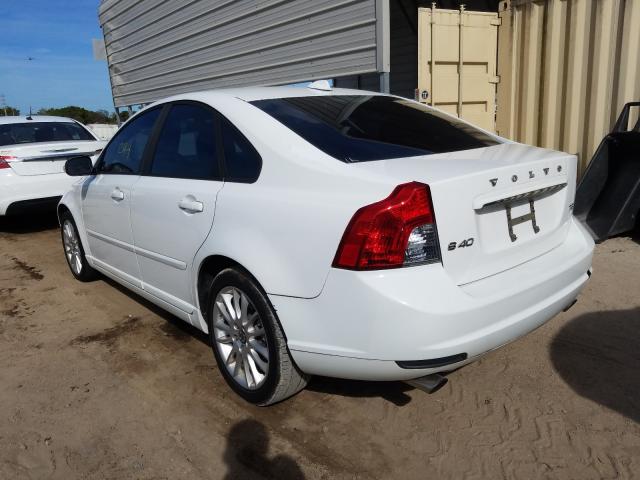 2011 VOLVO S40 T5 YV1672MS7B2539729
