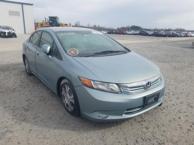 Salvage cars for sale from Copart Lumberton, NC: 2012 Honda Civic Hybrid