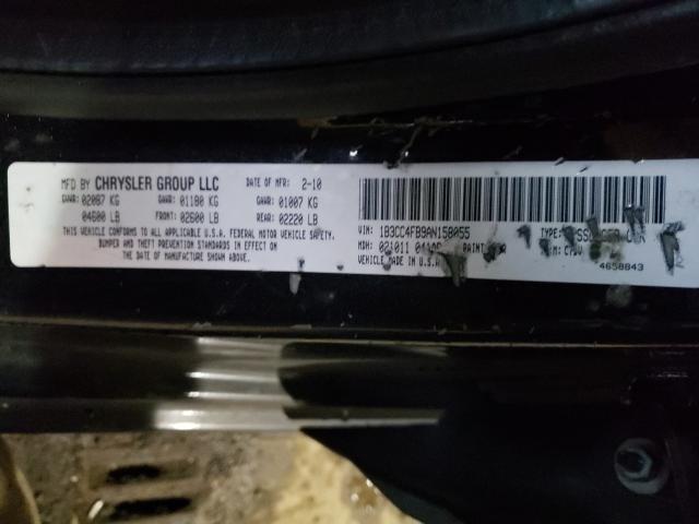 2010 DODGE AVENGER SX 1B3CC4FB9AN158055
