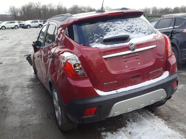 2016 BUICK ENCORE CON KL4CJFSB7GB750595