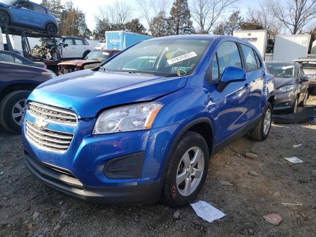 2016 CHEVROLET TRAX LS KL7CJNSB7GB762517