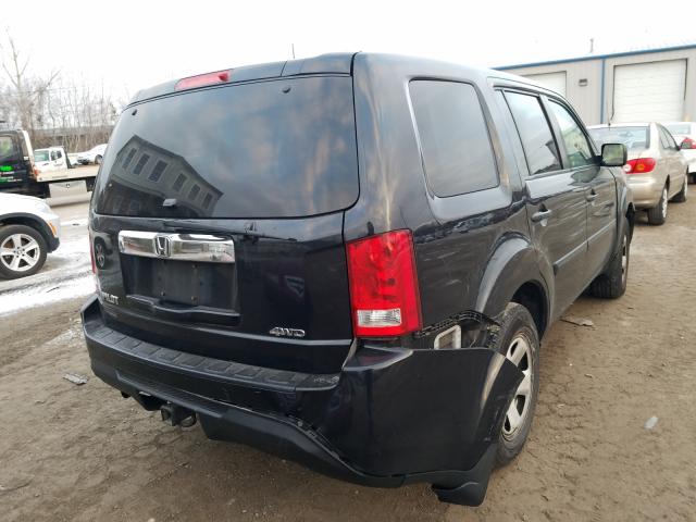 2012 HONDA PILOT LX 5FNYF4H26CB010830