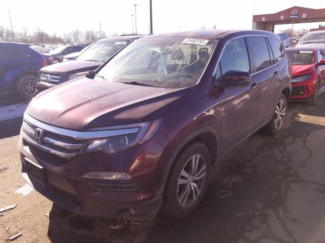 2016 HONDA PILOT EXL 5FNYF6H5XGB058553