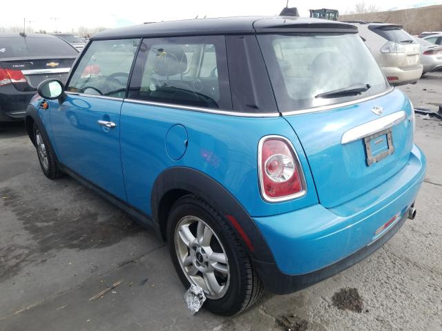 2013 MINI COOPER WMWSU3C55DT372313
