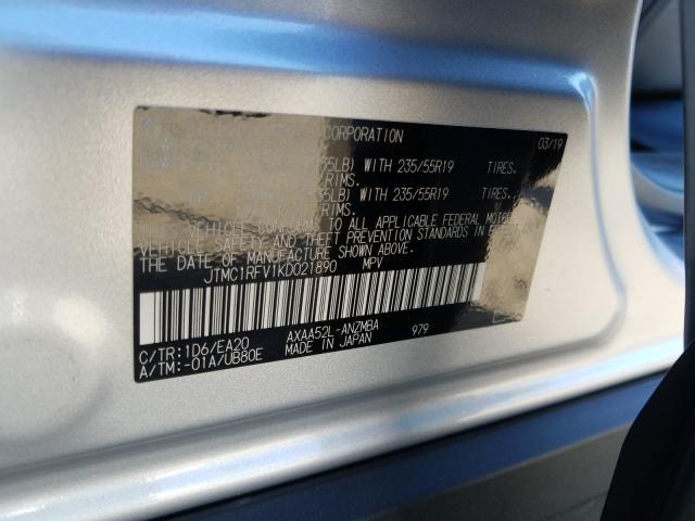 2019 TOYOTA RAV4 XLE P JTMC1RFV1KD021890