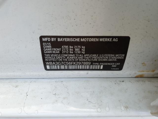 2015 BMW 328 XI WBA3G7C56FK297889