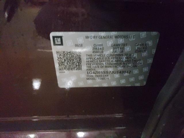 2018 BUICK LACROSSE P 1G4ZR5SS7JU143042