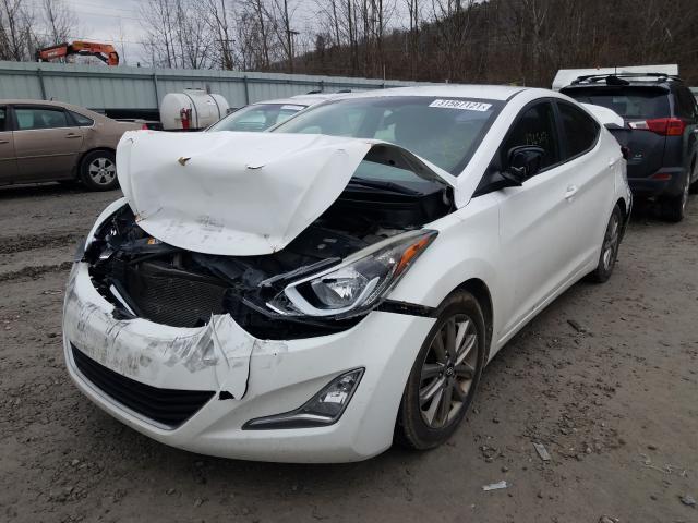 2014 HYUNDAI ELANTRA 5NPDH4AE1EH458409