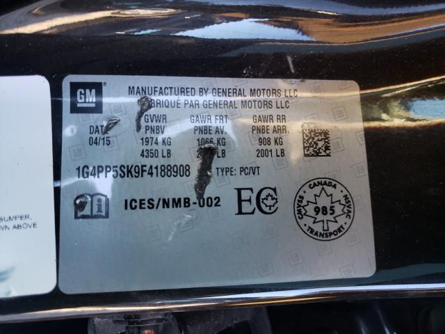 2015 BUICK VERANO 1G4PP5SK9F4188908