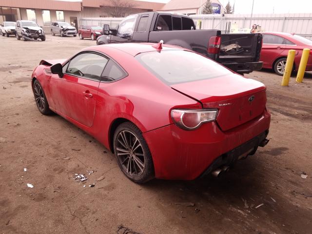 2013 SUBARU BRZ 2.0 PR JF1ZCAB12D1608702