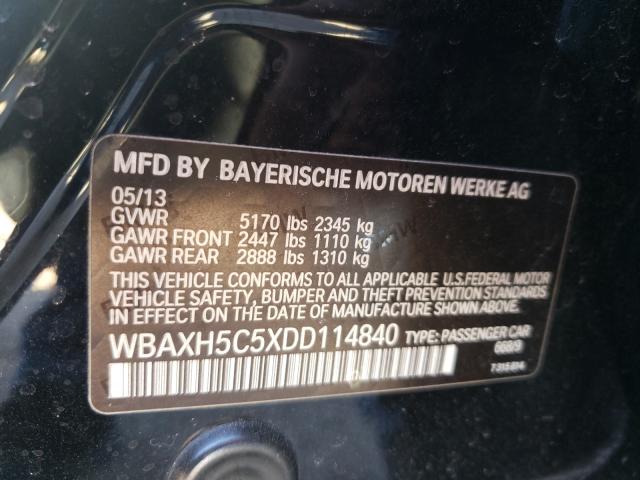 2013 BMW 528 XI WBAXH5C5XDD114840