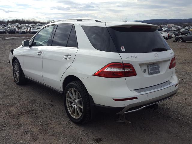 2014 MERCEDES-BENZ ML 350 BLU 4JGDA2EB7EA373926