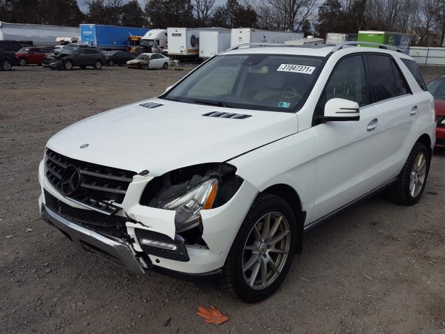 2014 MERCEDES-BENZ ML 350 BLU 4JGDA2EB7EA373926