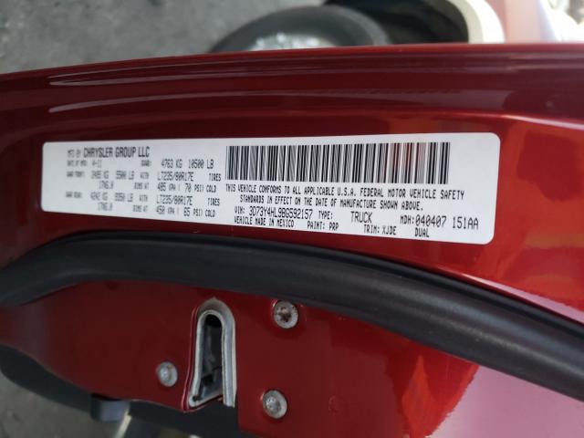 2011 DODGE RAM 3500 3D73Y4HL9BG592157