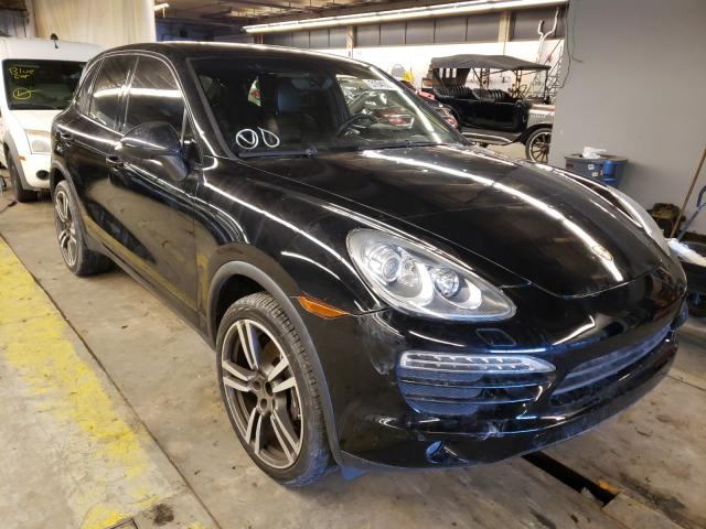 Salvage cars for sale from Copart Wheeling, IL: 2013 Porsche Cayenne