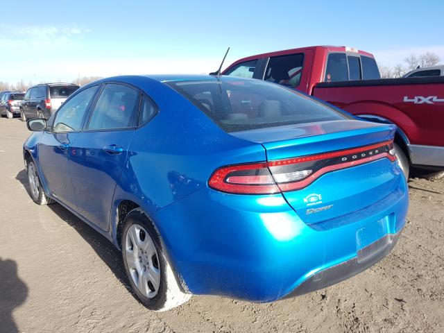 2015 DODGE DART SE 1C3CDFAA1FD301958