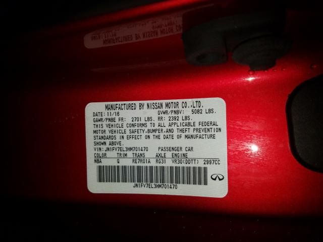 2017 INFINITI Q60 RED SP JN1FV7EL3HM701470