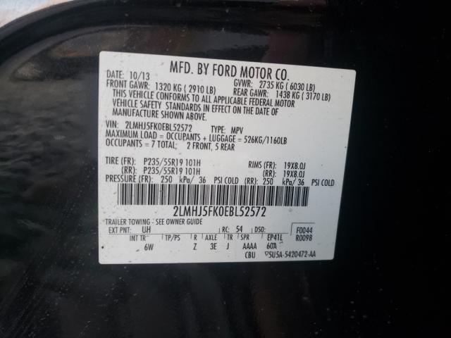 2014 LINCOLN MKT 2LMHJ5FK0EBL52572
