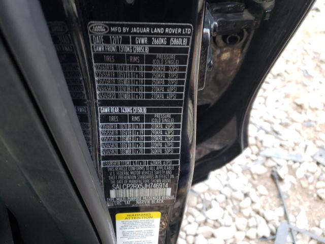 2018 LAND ROVER DISCOVERY SALCP2RX5JH746914