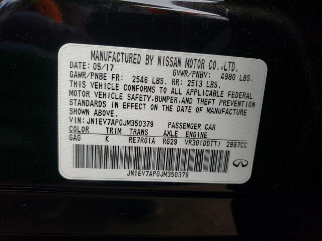 2018 INFINITI Q50 LUXE JN1EV7AP0JM350379